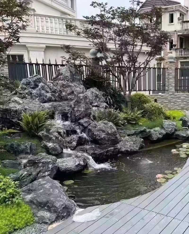 假山魚池設計